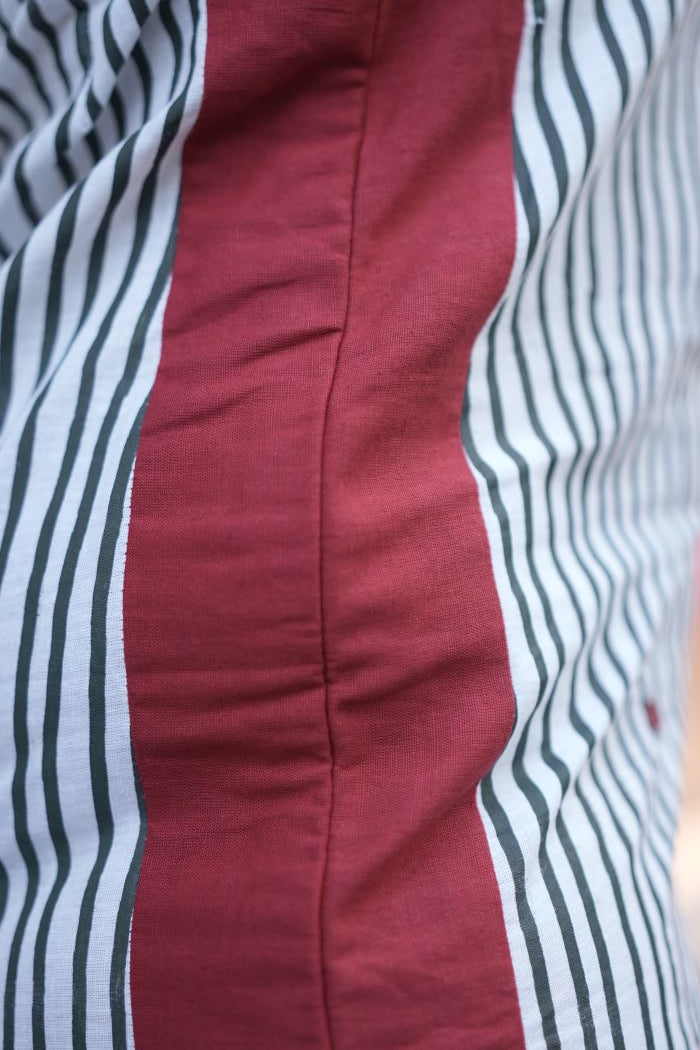 CRIMSON COAST HALTER DRESS