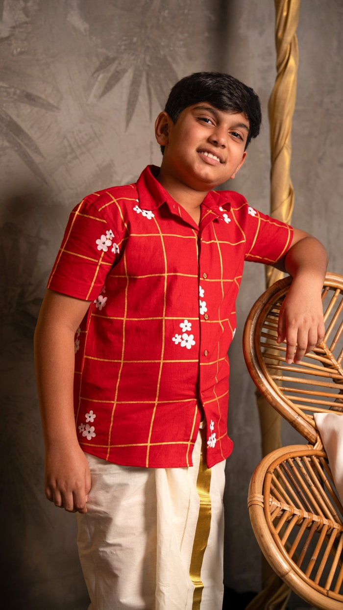 Chembarathi Shirt for Boys | Mathangi Collection