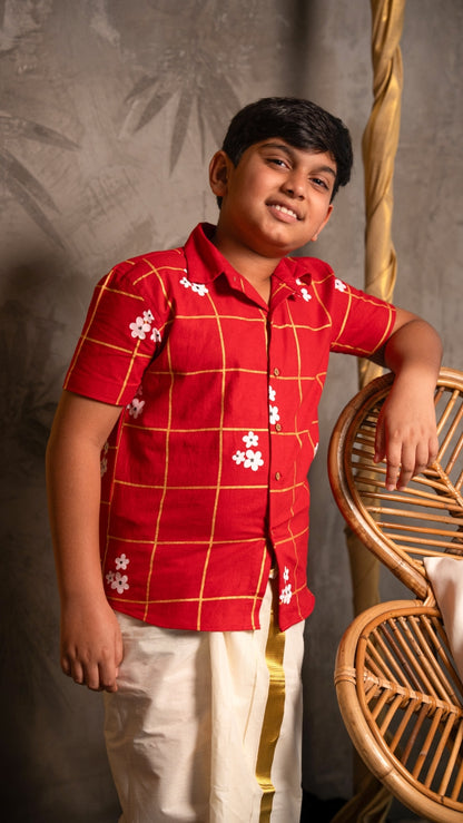 Chembarathi Shirt for Boys | Mathangi Collection