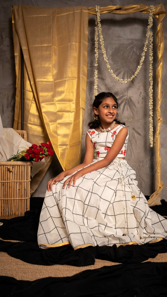 Kattam Skirt & Top Set | Mathangi Collection
