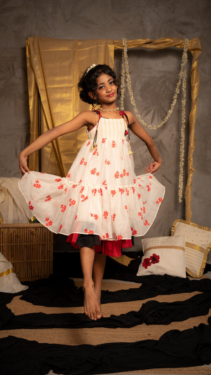 Kutty Poovu Dress for Girls | Mathangi Collection