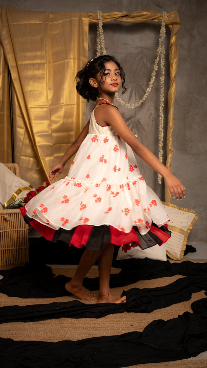 Kutty Poovu Dress for Girls | Mathangi Collection