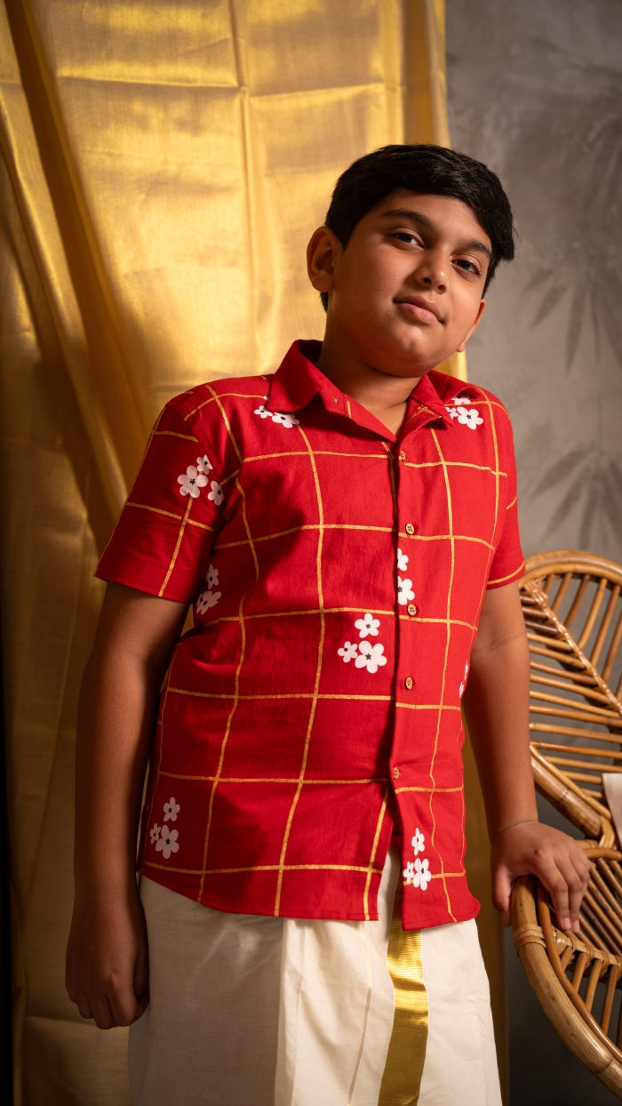 Chembarathi Shirt for Boys | Mathangi Collection