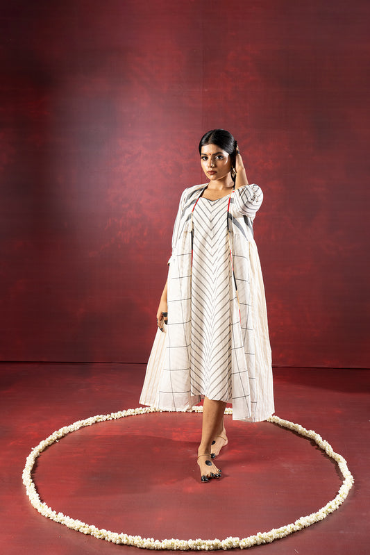 Nira Dress with Overlay