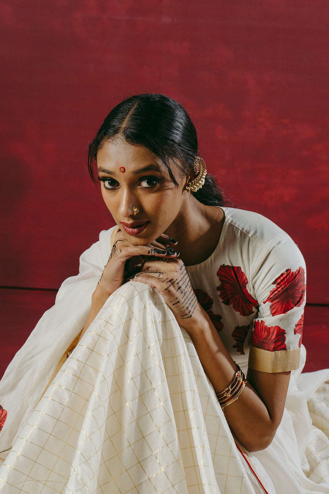 MATHANGI DHAVANI SET