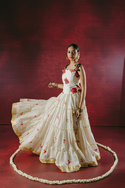 MATHANGI CORSET & SKIRT | MATHANGI COLLECTION