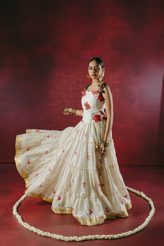 Mathangi Corset &amp; Skirt | Mathangi Collection