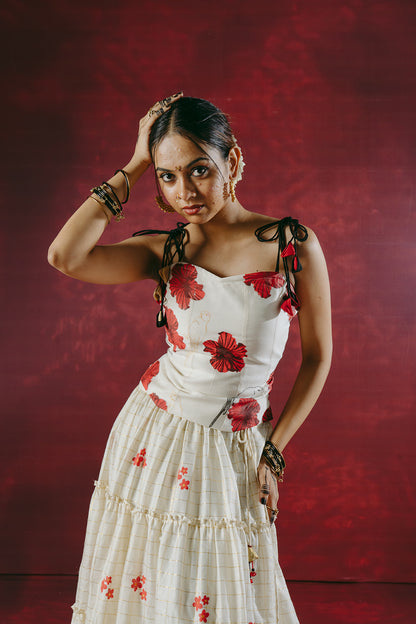 MATHANGI CORSET & SKIRT | MATHANGI COLLECTION