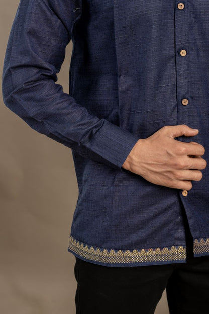 CASINO BLUE SHIRT