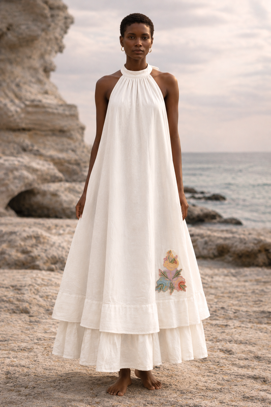Sassandra Embroidered Dress