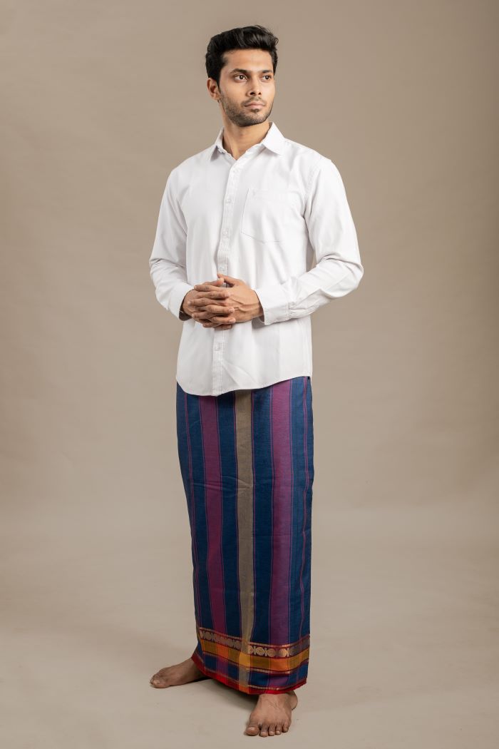 NEER BLUE VESHTI
