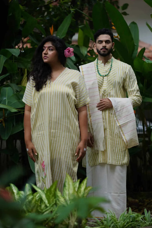 Sahil Kurta & Shanti Kaftan Dress Combo