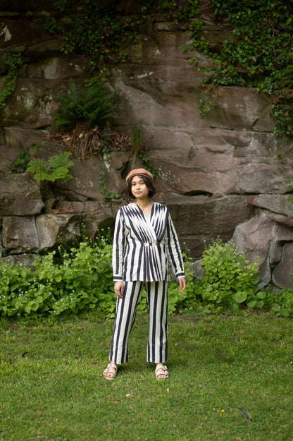 The Florance Top | Black Striped Layering Essential