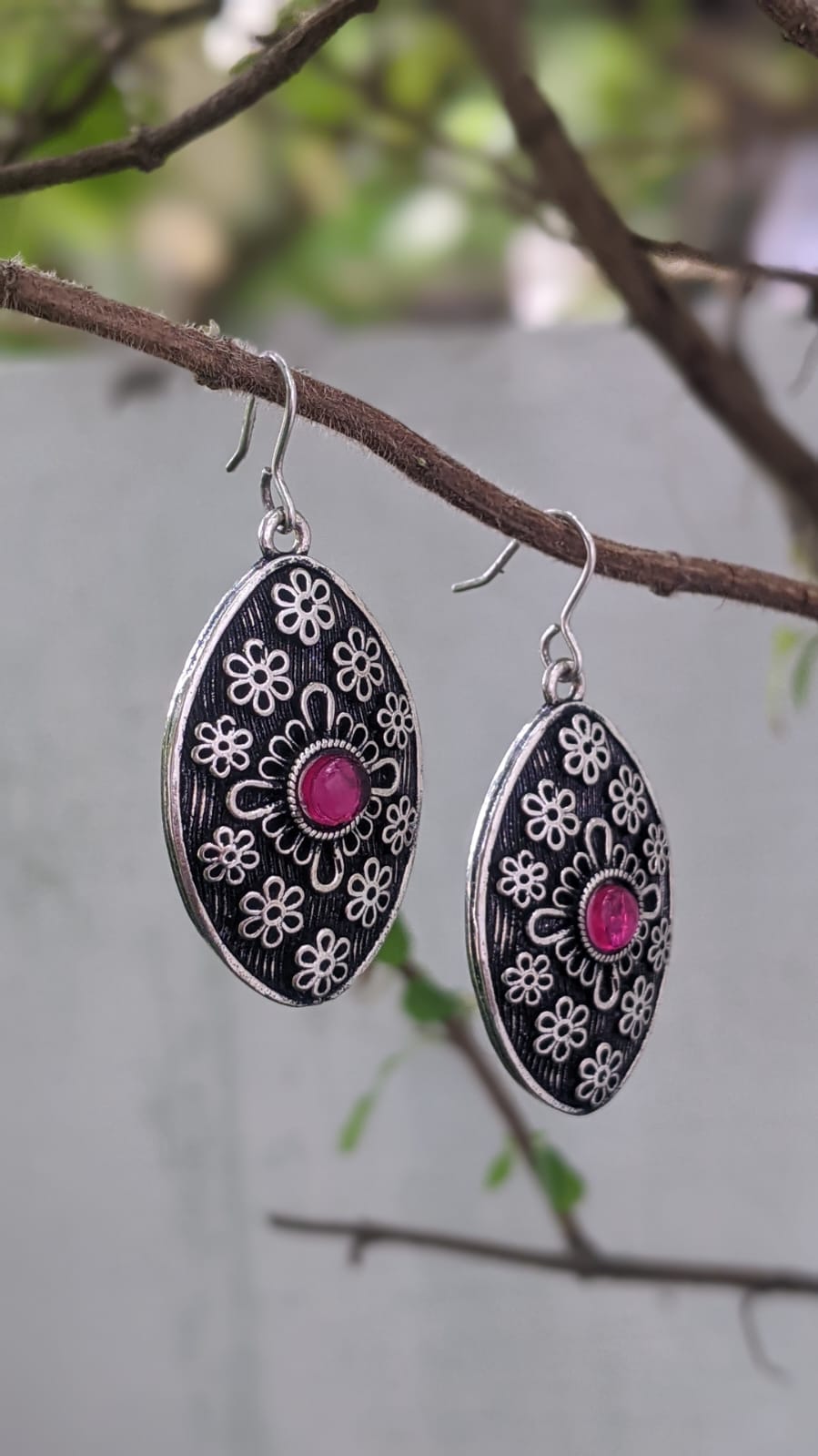 SILVER PLATED STATEMENT HOOKS