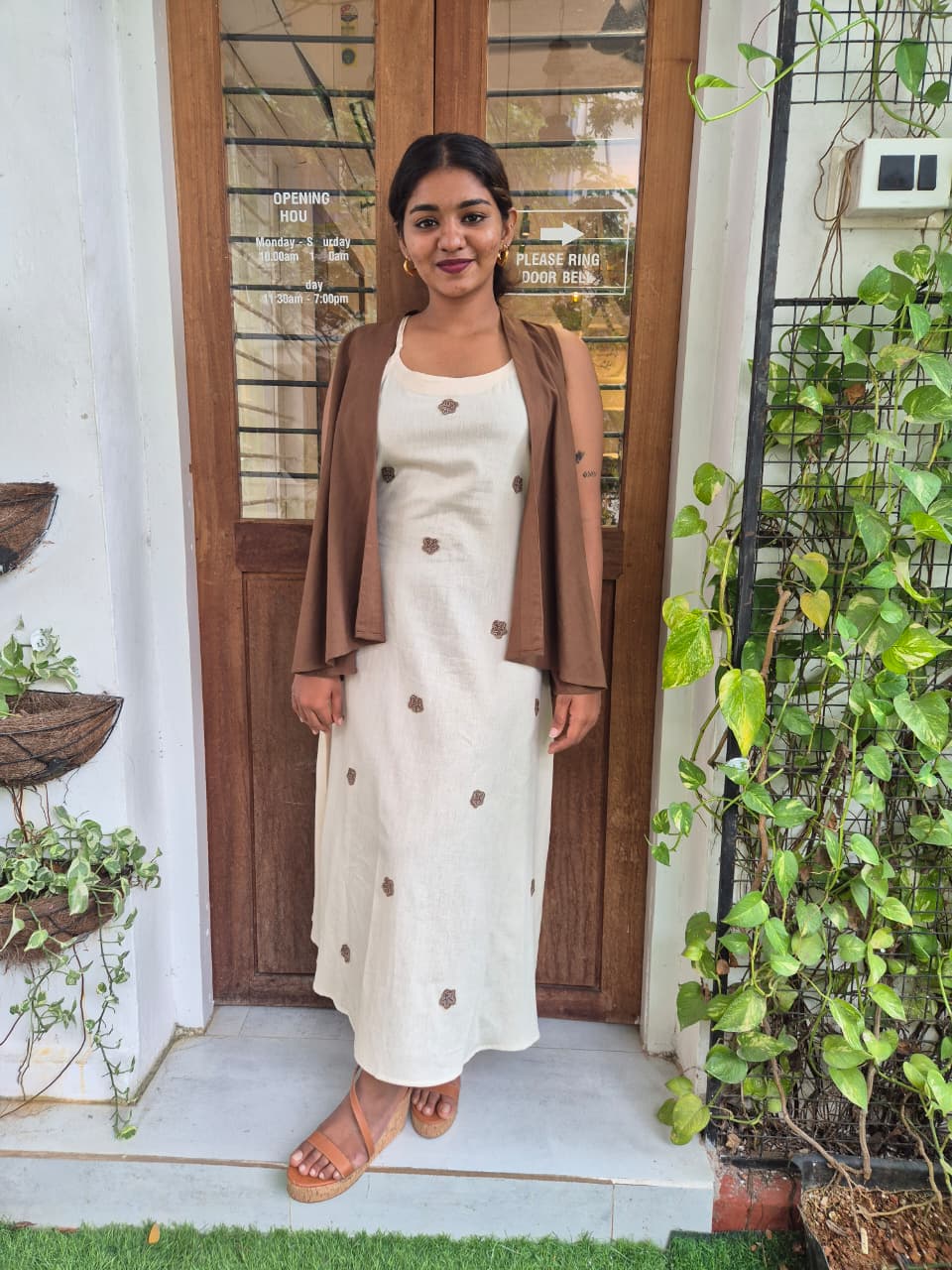 FRAY AND FLOWER | JACKET & SLIP DRESS