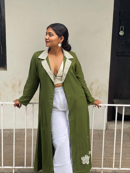 BOHO | LONG JACKET & BRALETTE