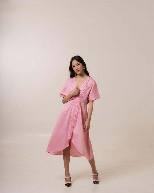 Blush Pink Flowy Dress