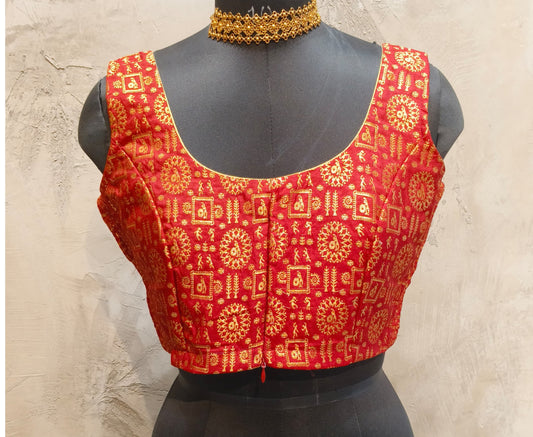 Chitrangi stretch fit elastic Blouse