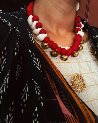 THEYYAM SERIES- URAVAANI| HANDCRAFTED STATEMENT SET