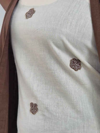 FRAY AND FLOWER | JACKET & SLIP DRESS