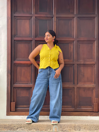 SUNSHINE WAIST COAT TOP