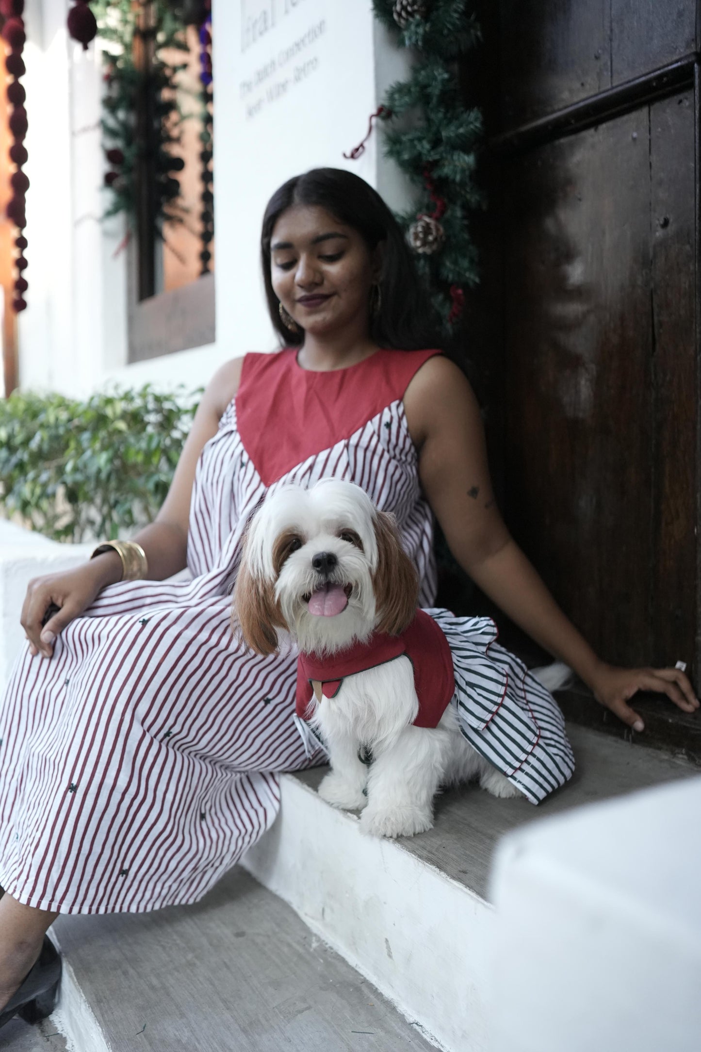 LAYERED FRILLED DRESS