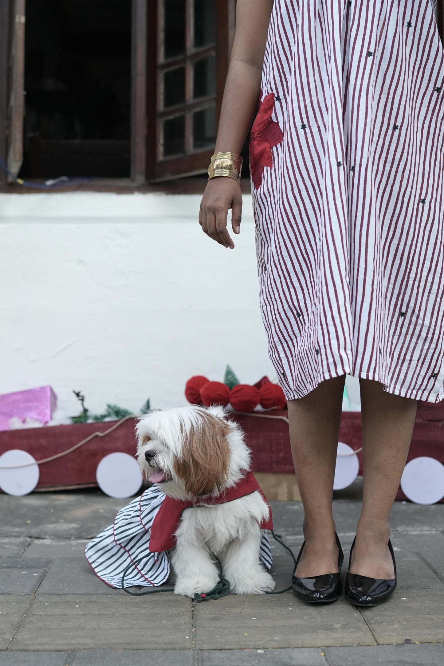 LAYERED FRILLED DRESS