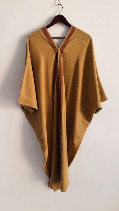 Sage Kaftan - Ochre Bark
