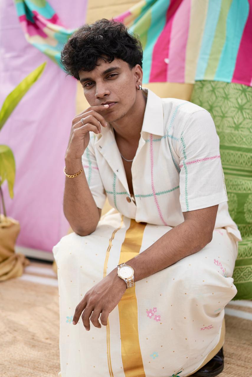 The Manjari Shirt | Onam Festive Edition