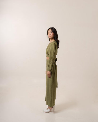 Olive Muse Co-Ord Set