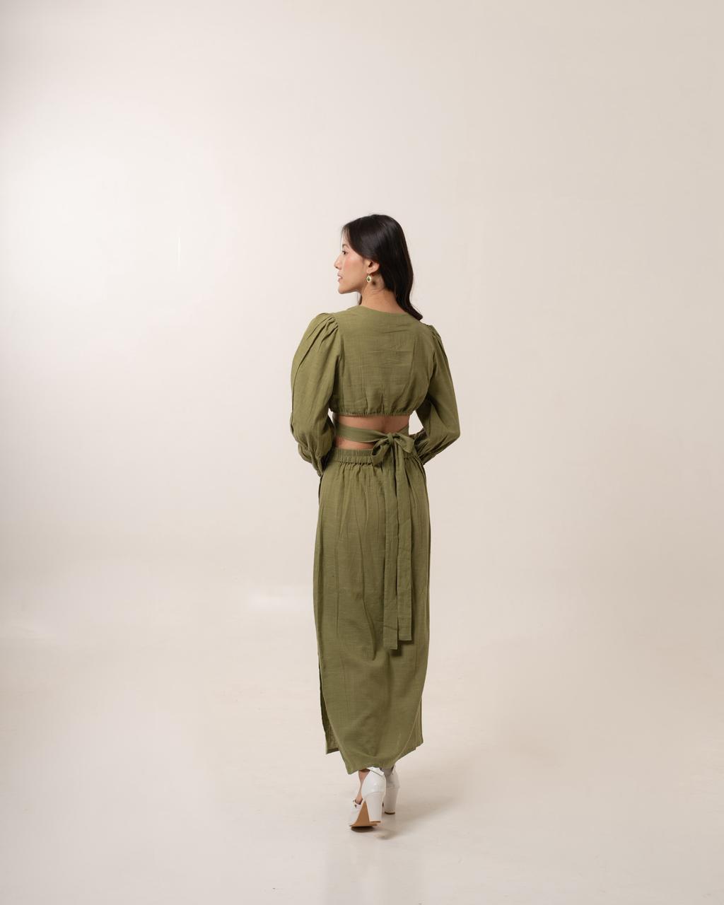 Olive Muse Co-Ord Set