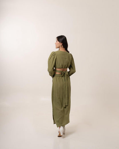 Olive Muse Co-Ord Set
