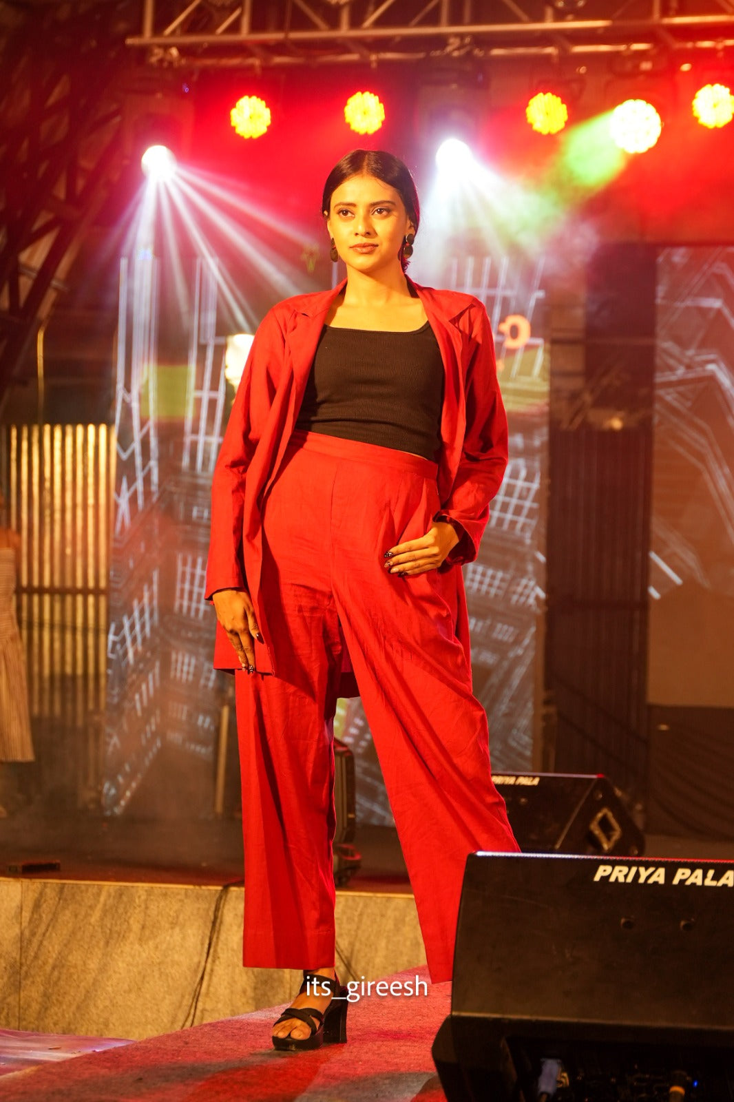 The Scarlet Power Set | 3-Piece Festive Suit