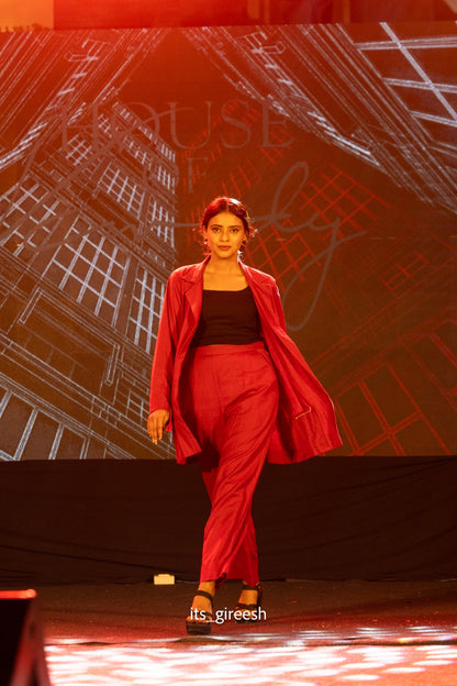 The Scarlet Power Set | 3-Piece Festive Suit