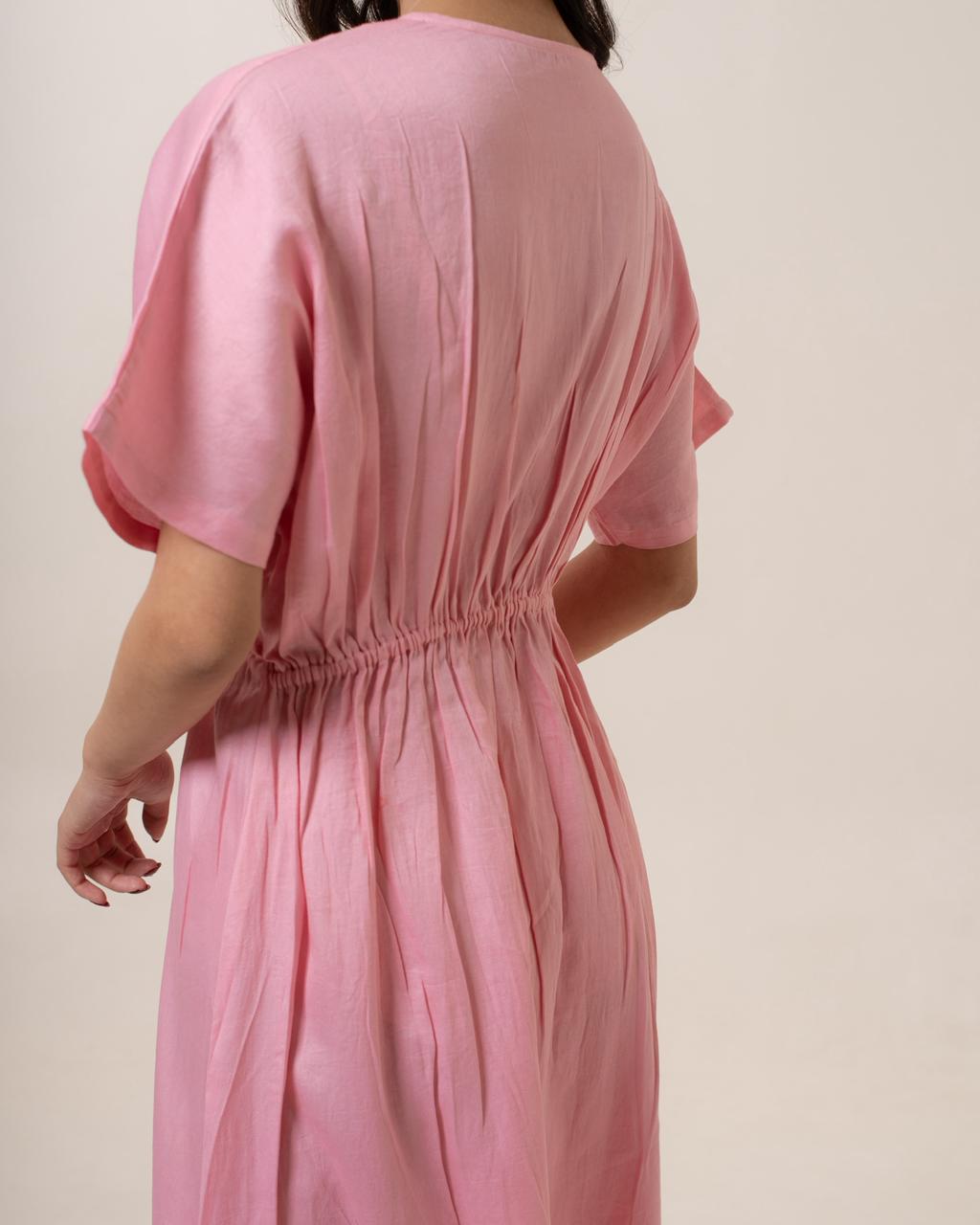 Blush Pink Flowy Dress