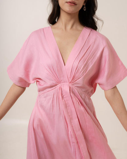 Blush Pink Flowy Dress