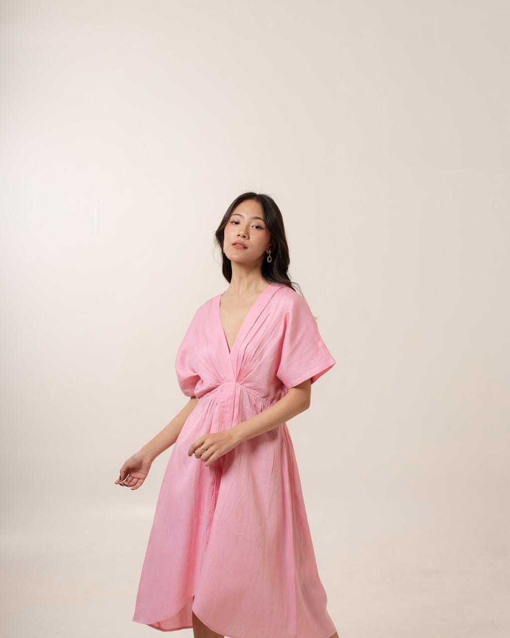Blush Pink Flowy Dress