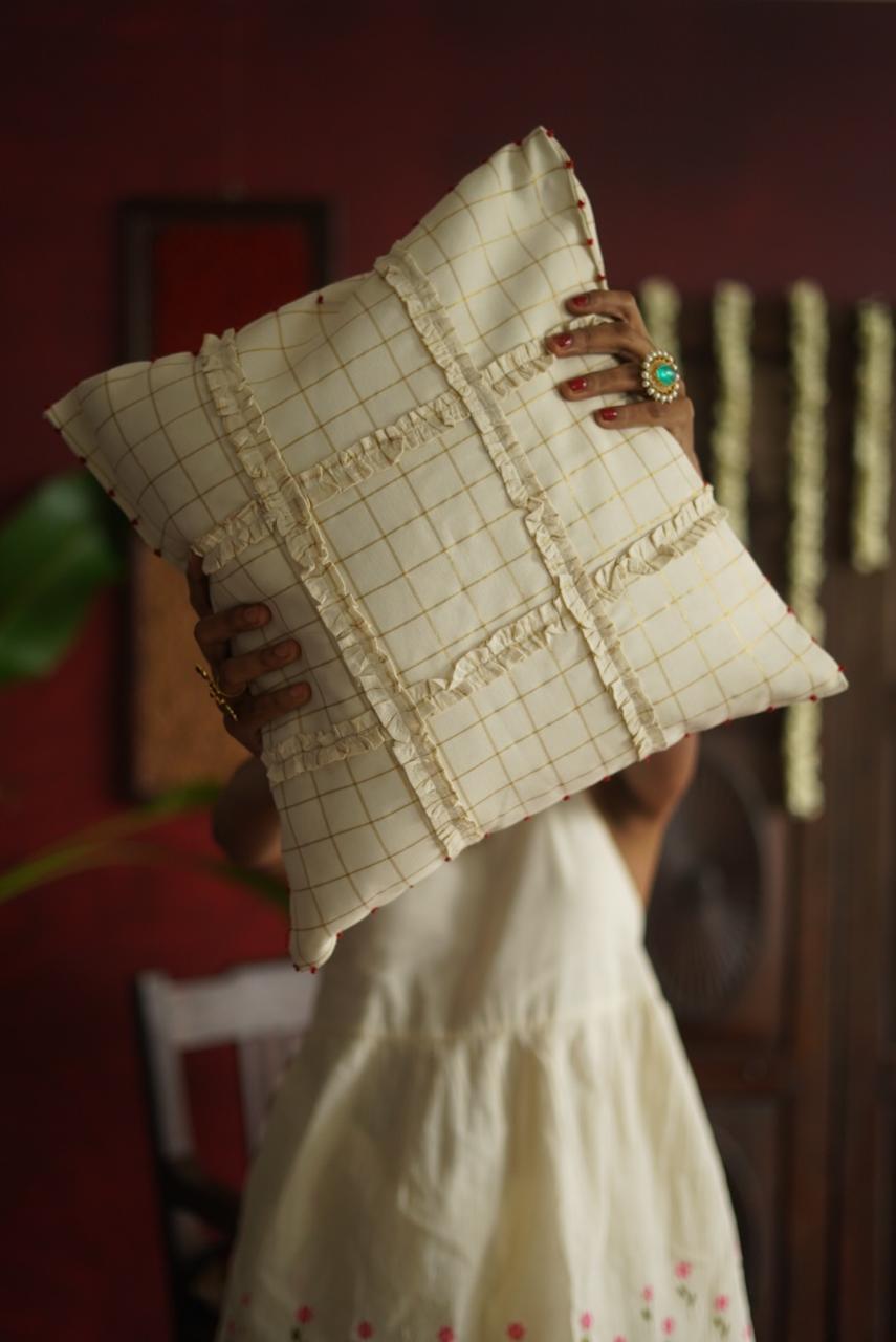Swarna Kattam Cushion Cover