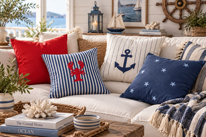 Striped Scorpion Cushion Cover