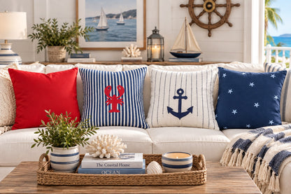Striped Scorpion Cushion Cover