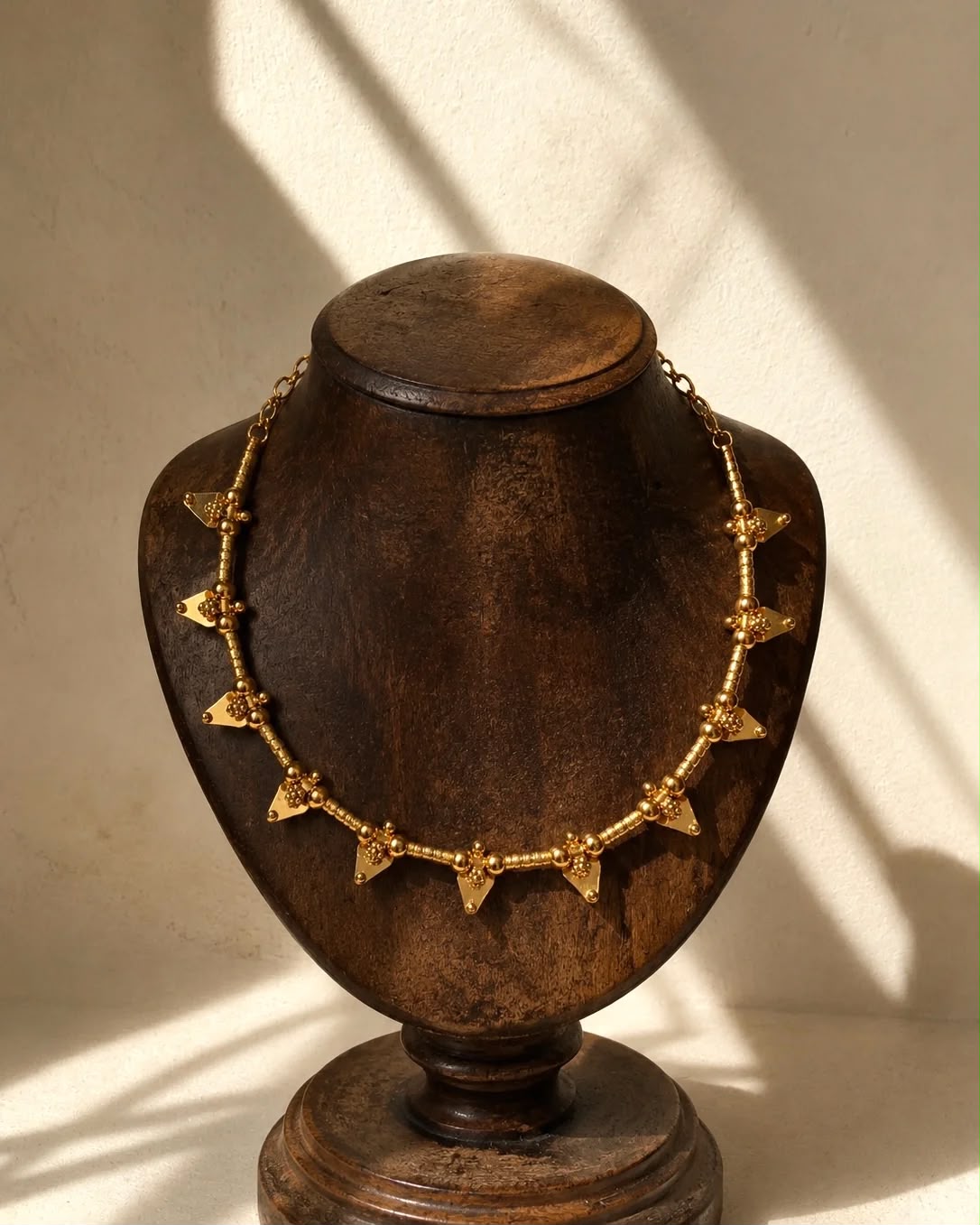 Thalichaarthu Heritage Gold-Plated Choker