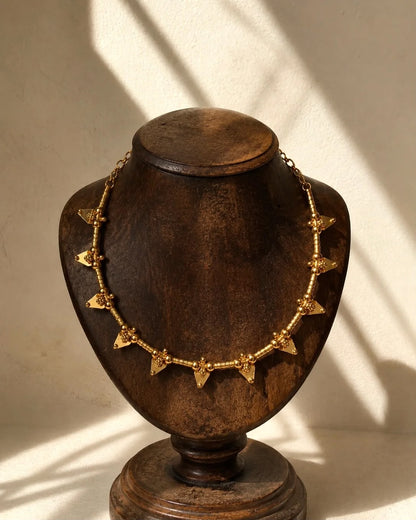 Thalichaarthu Heritage Gold-Plated Choker