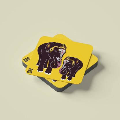 Temple Elephant Coasters