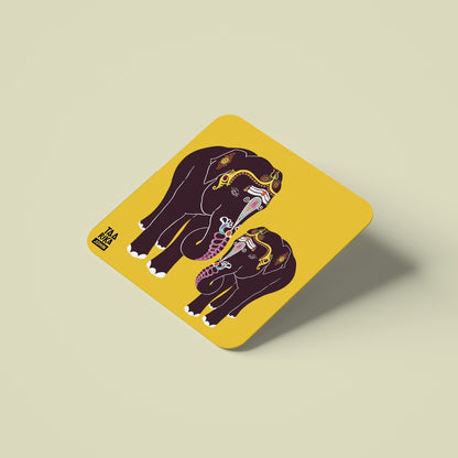 Temple Elephant Coasters