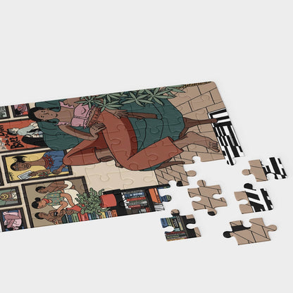 Moody Girl Jigsaw Puzzle