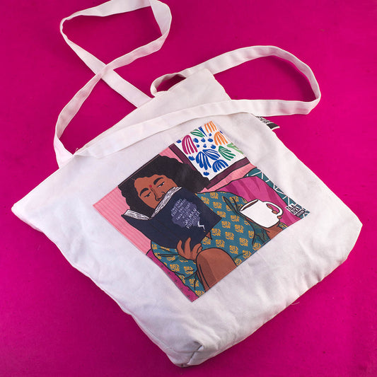 The Reader Tote Bag